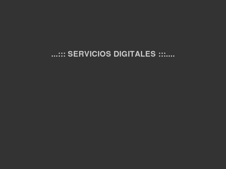 www.serviciosdigitales.net