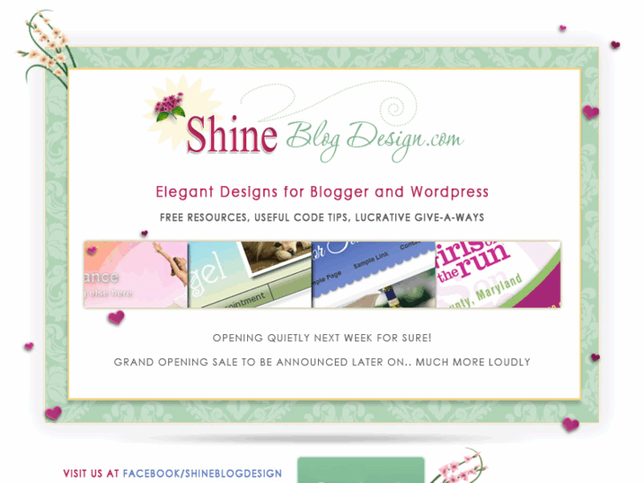 www.shineblogdesign.com