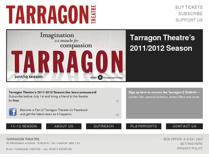 www.tarragontheatre.com