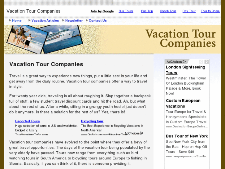 www.vacationtourcompanies.com