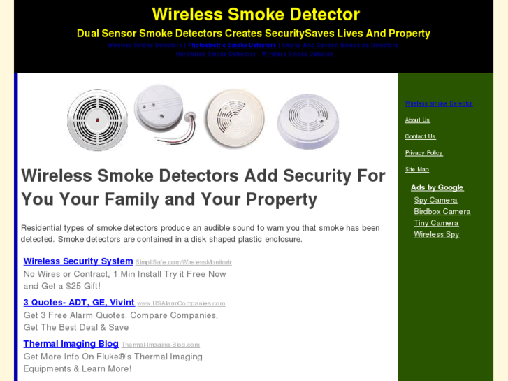 www.wirelesssmokedetector.net