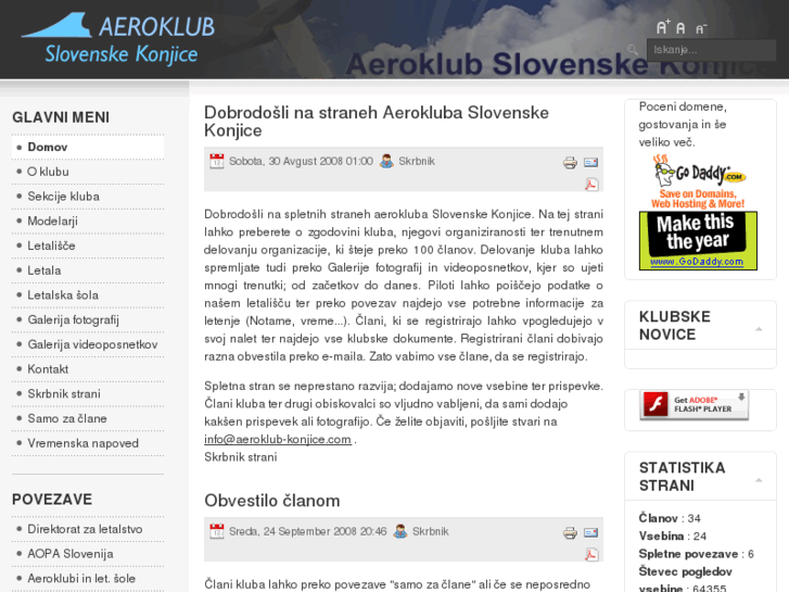 www.aeroklub-konjice.com