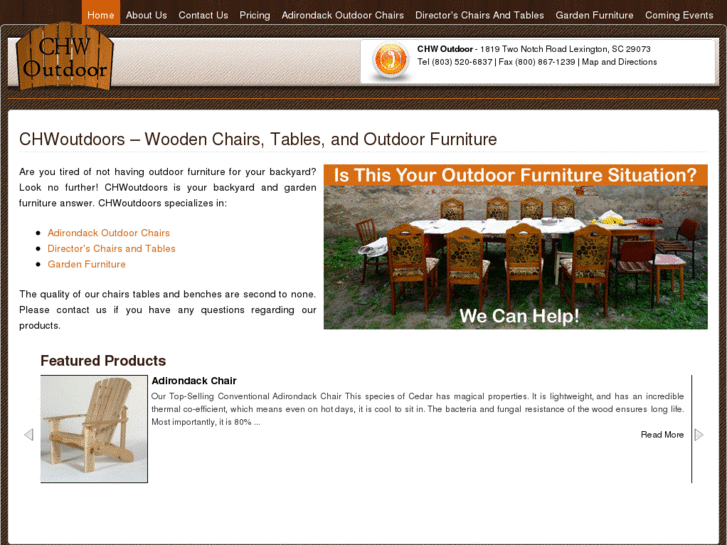 www.chwoutdoors.com