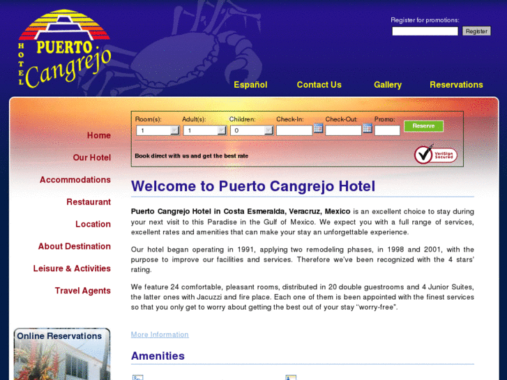 www.hotelpuertocangrejo.com