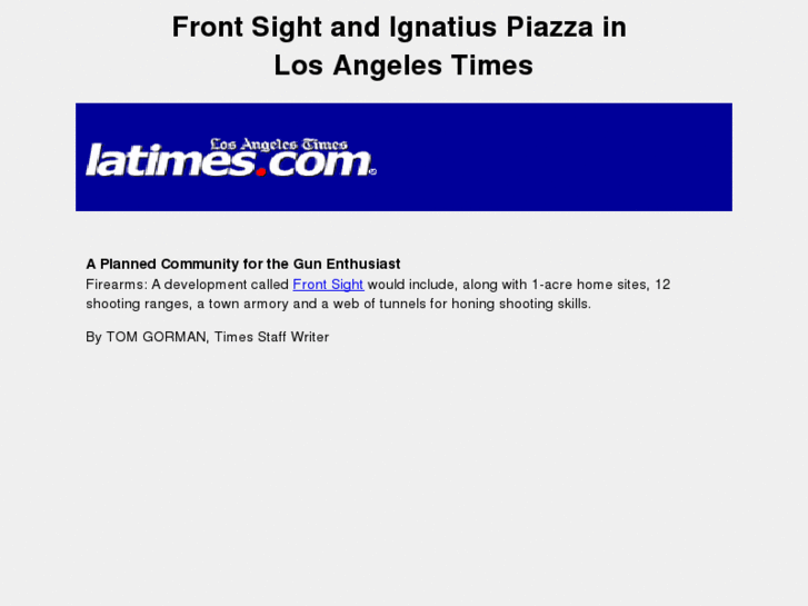 www.ignatius-piazza-and-front-sight-in-los-angeles-times.com