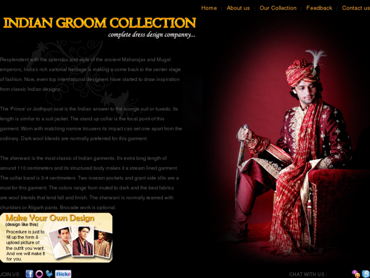 www.indiangroomcollection.com