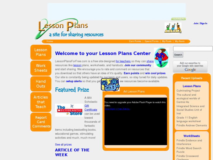 www.lessonplansforfree.com