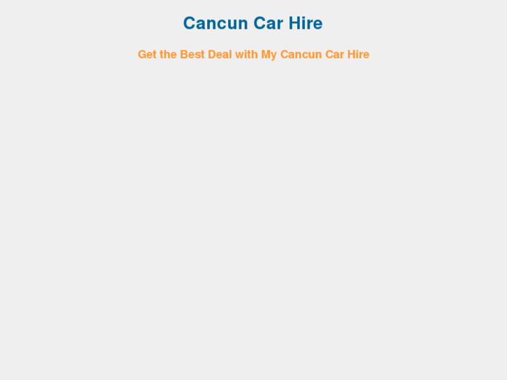 www.mycancuncarhire.com