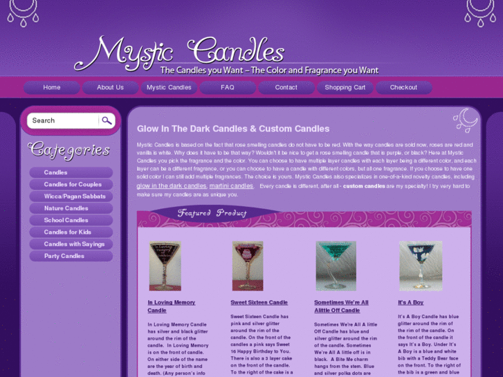 www.mysticcandles.net