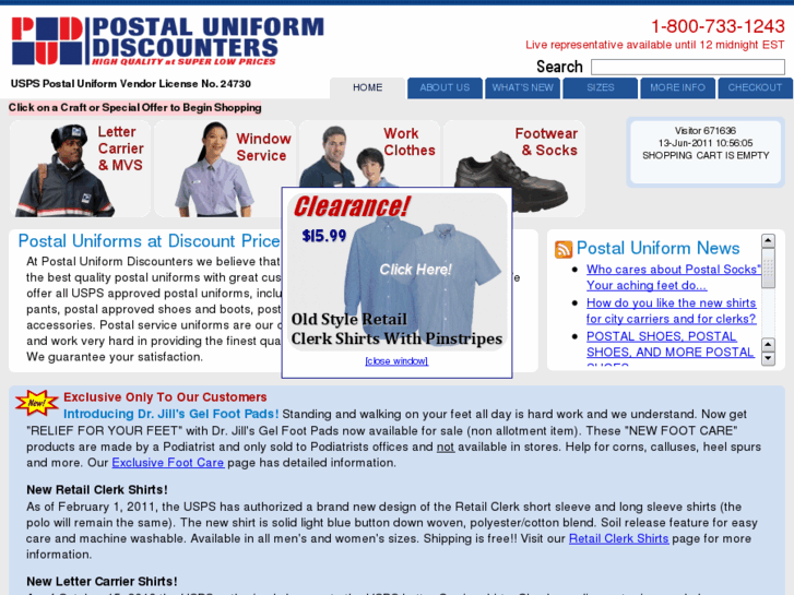 www.onlinepostaluniform.com