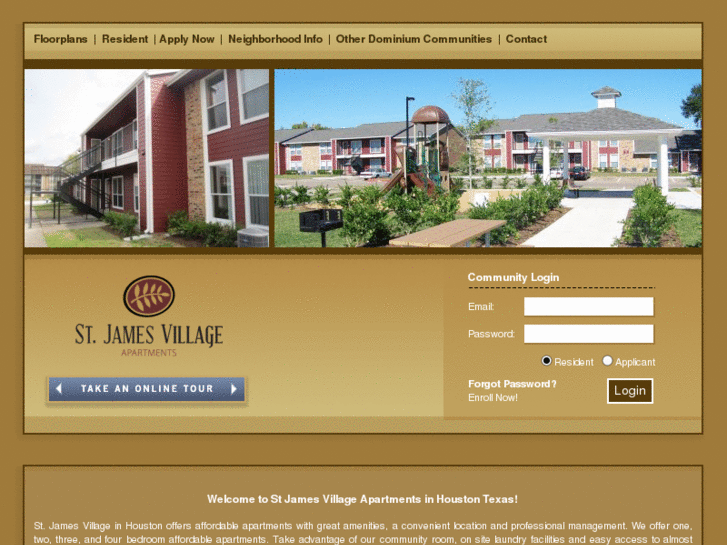 www.stjamesvillageapts.com