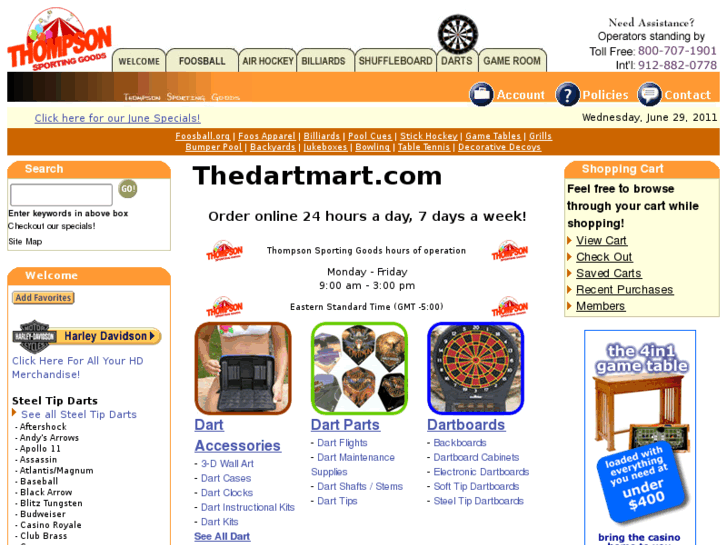 www.thedartmart.com