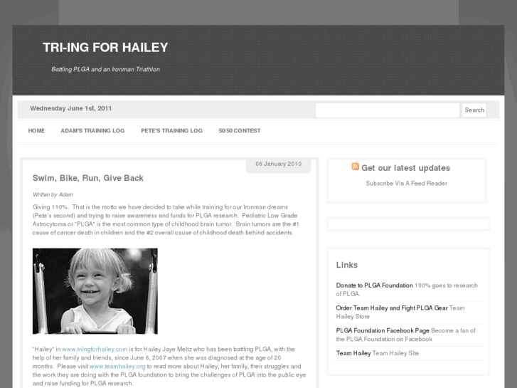 www.triingforhailey.com