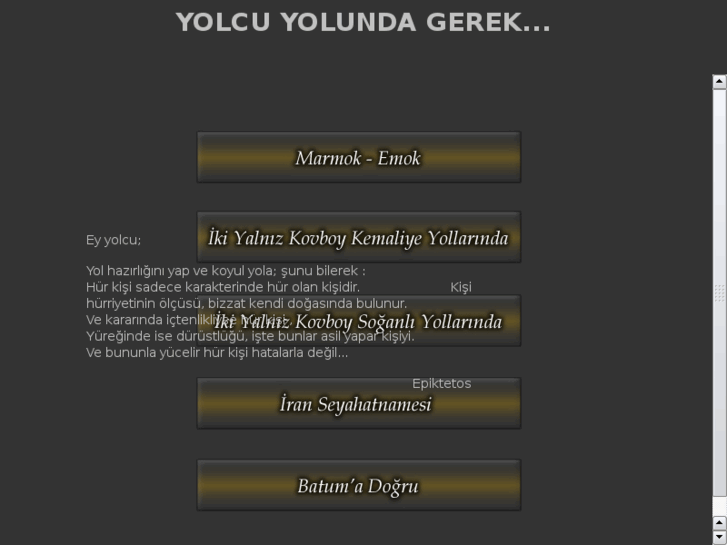 www.yolcuyolundagerek.com