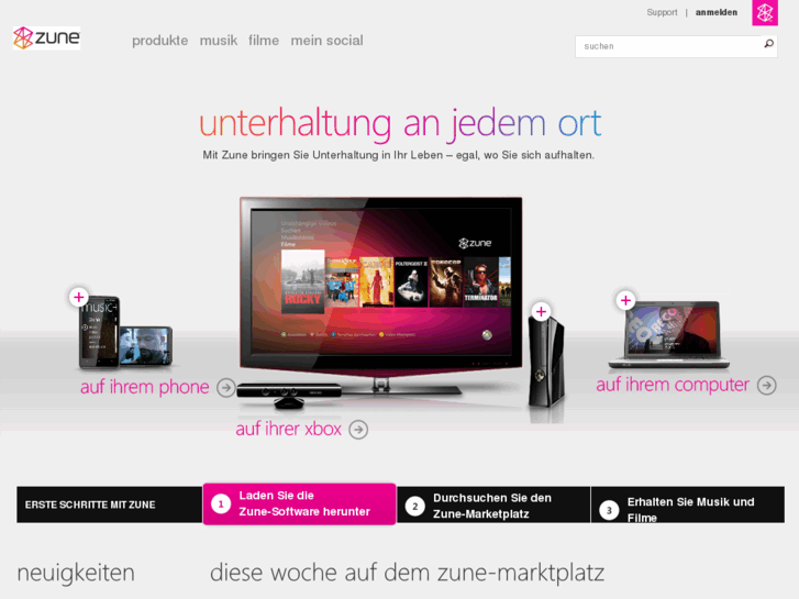 www.zune.de