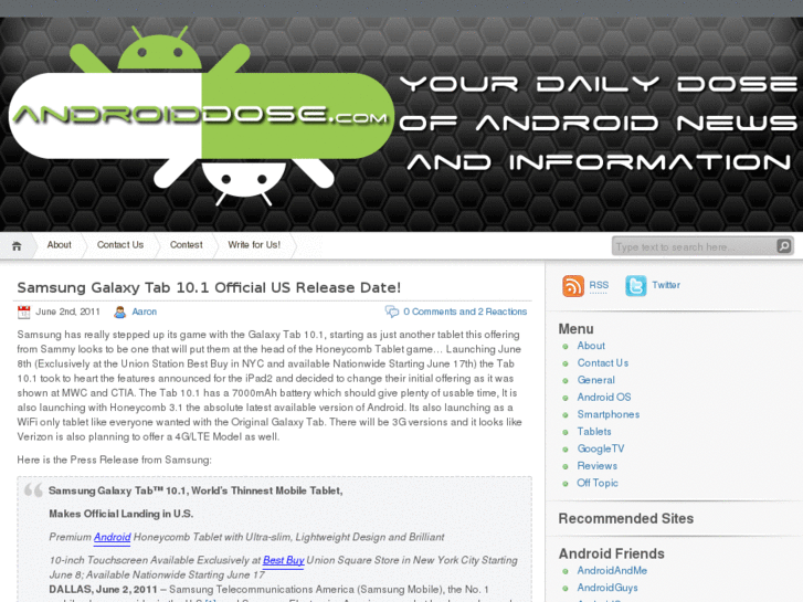 www.androiddose.com