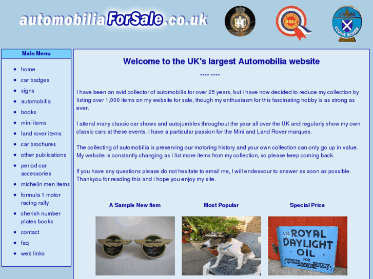 www.automobiliaforsale.co.uk