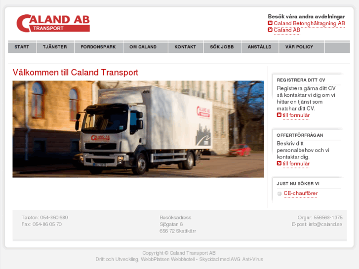 www.calandtransport.se