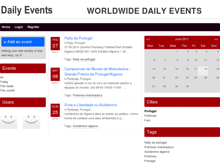 www.dailyevents.org