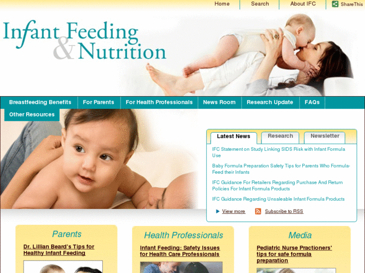 www.infantfeeding.org