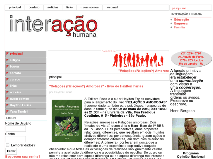 www.interacaohumana.com.br