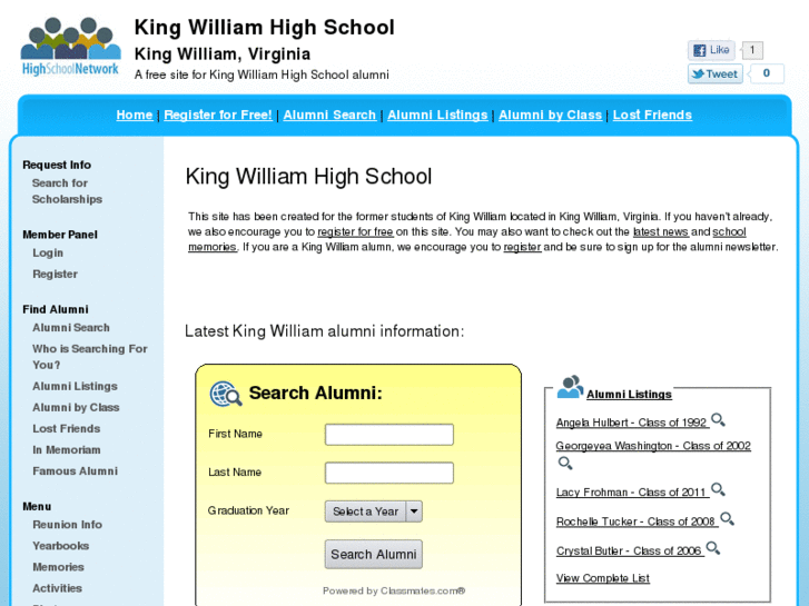 www.kingwilliamhighschool.org