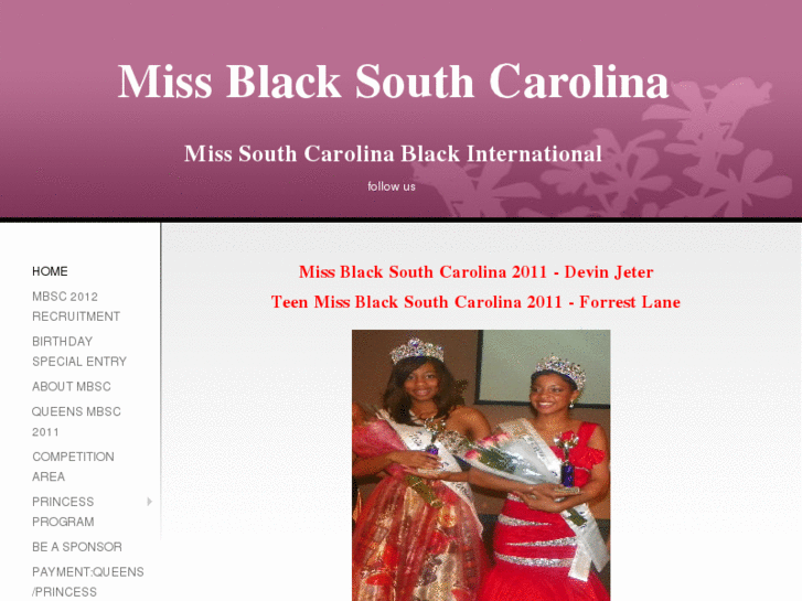 www.missblacksouthcarolina.com