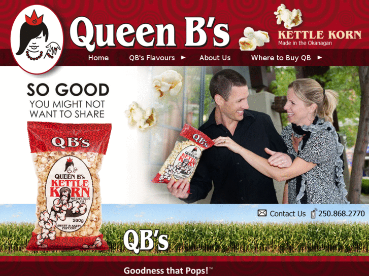 www.queenbpopcorn.com