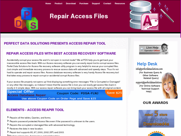 www.repairaccessfiles.com