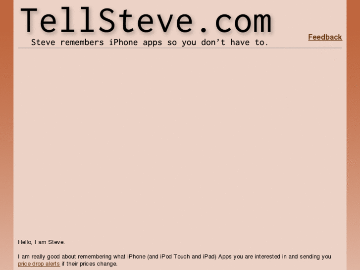 www.tellsteve.com