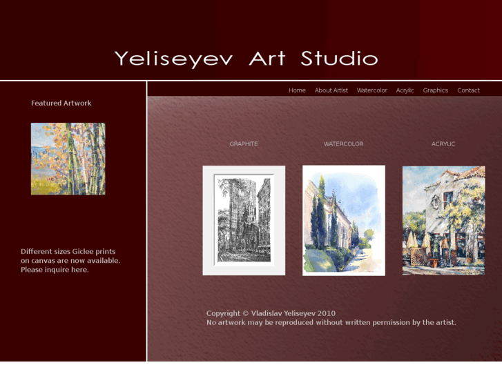 www.yeliseyevstudio.com