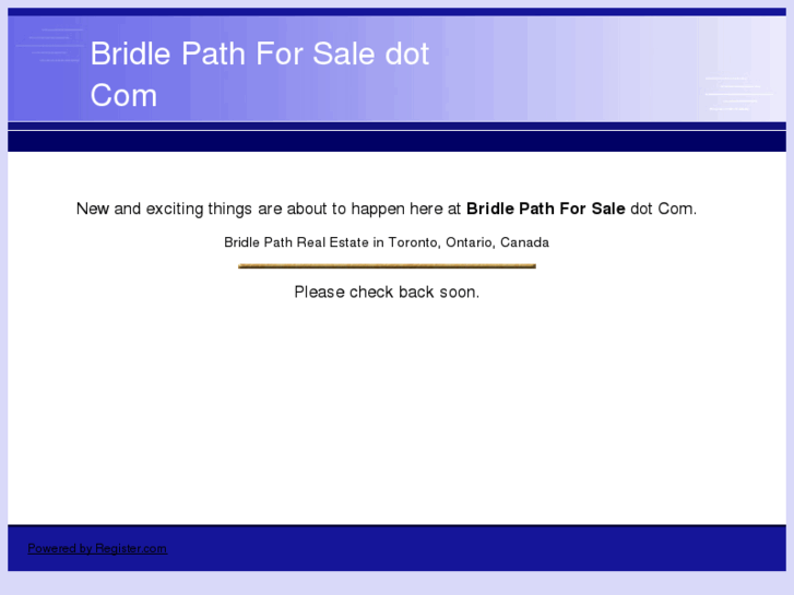 www.bridlepathforsale.com