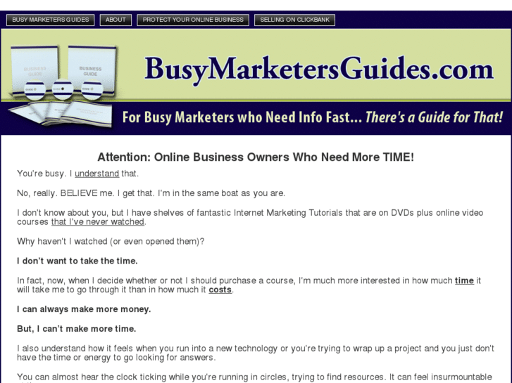 www.busymarketersguides.com