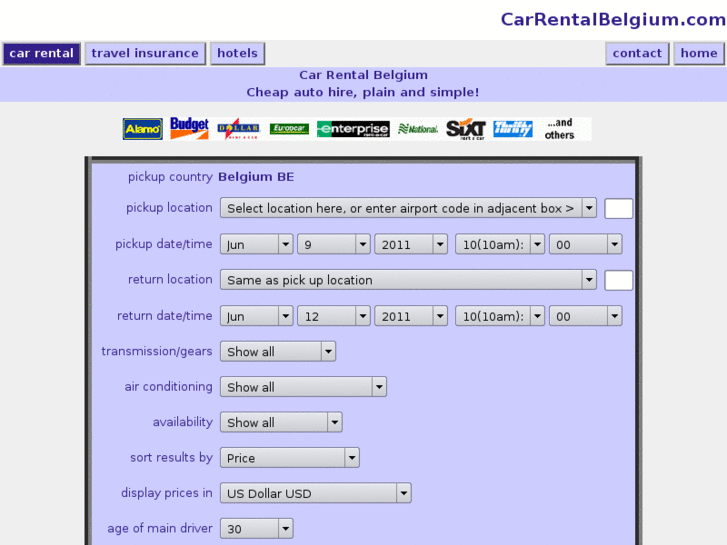 www.carrentalbelgium.com