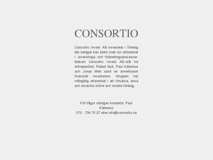 www.consortiofashiongroup.com