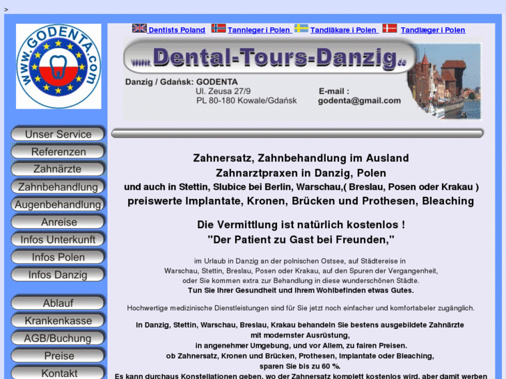 www.dental-tours-danzig.de