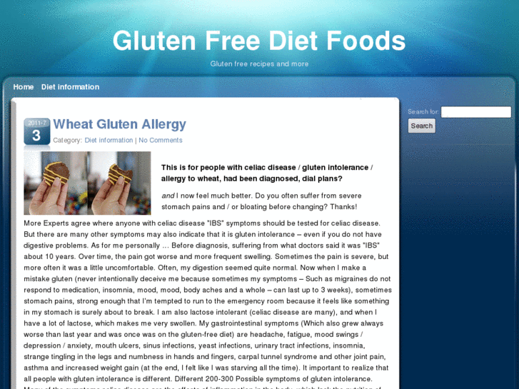 www.glutenfreedietfoods.org