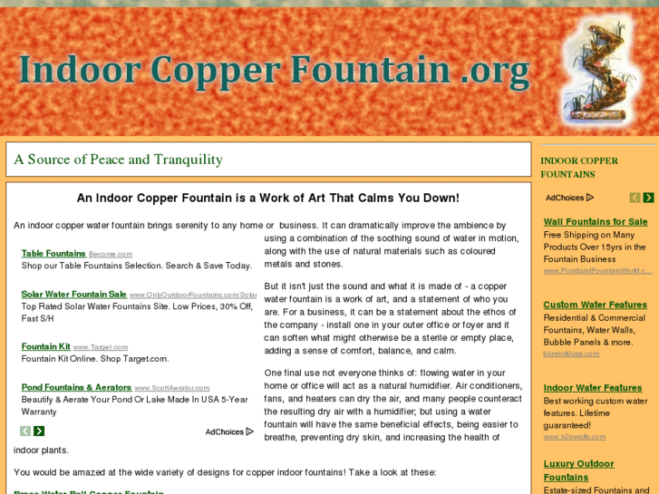 www.indoorcopperfountain.org