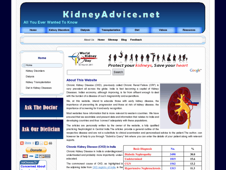 www.kidneyadvice.net