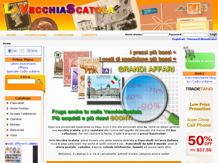 www.lavecchiascatola.com