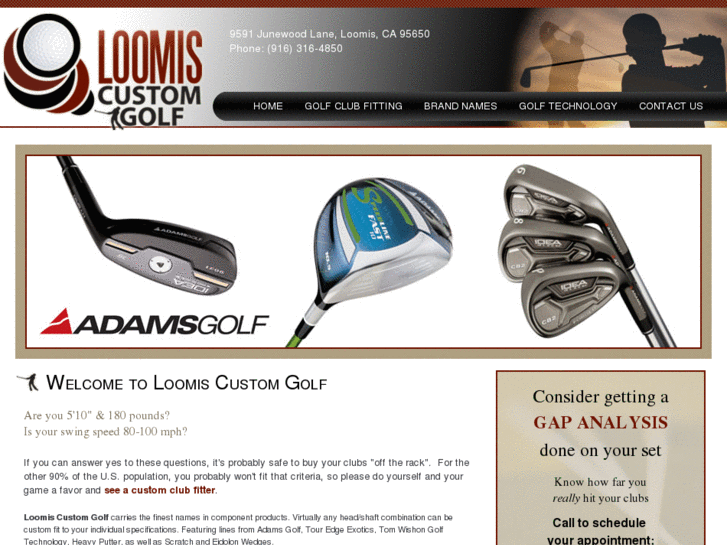 www.loomiscustomgolf.com