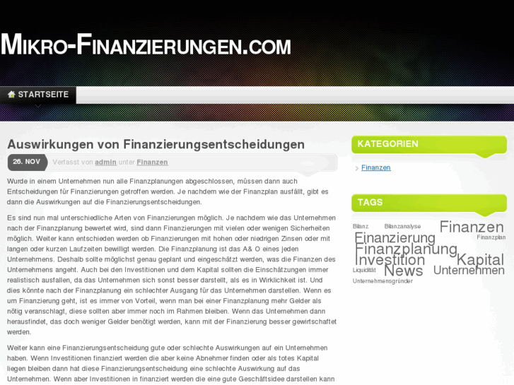 www.mikro-finanzierungen.com
