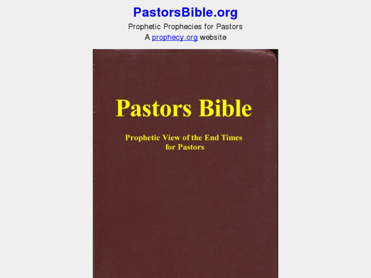 www.pastorsbible.org