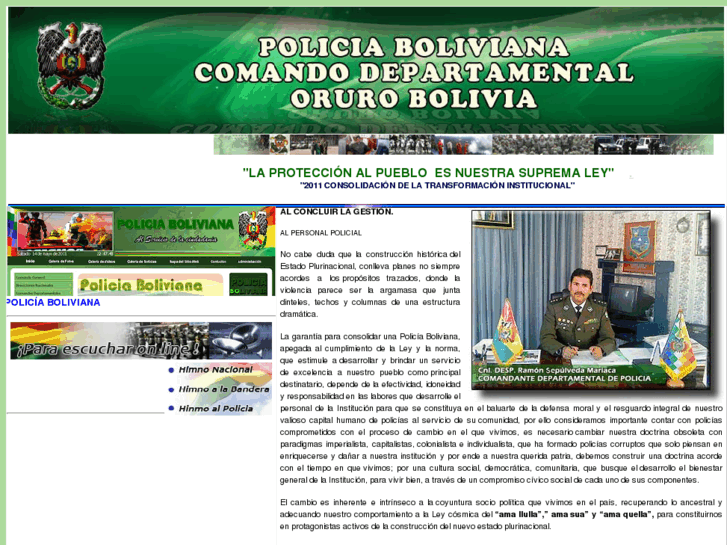 www.policiaoruro.com