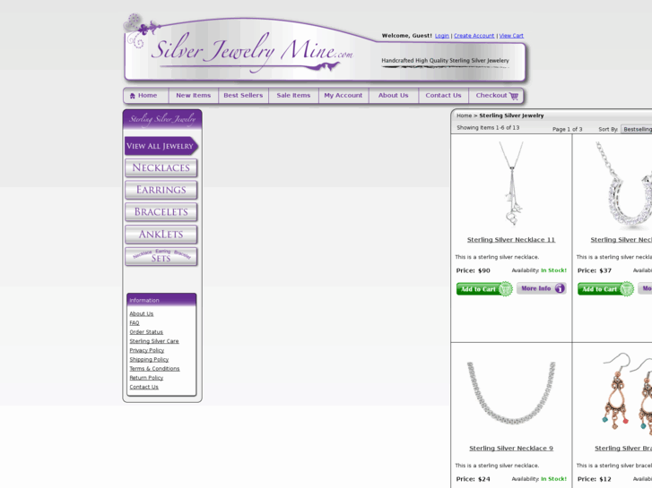 www.silverjewelrymine.com