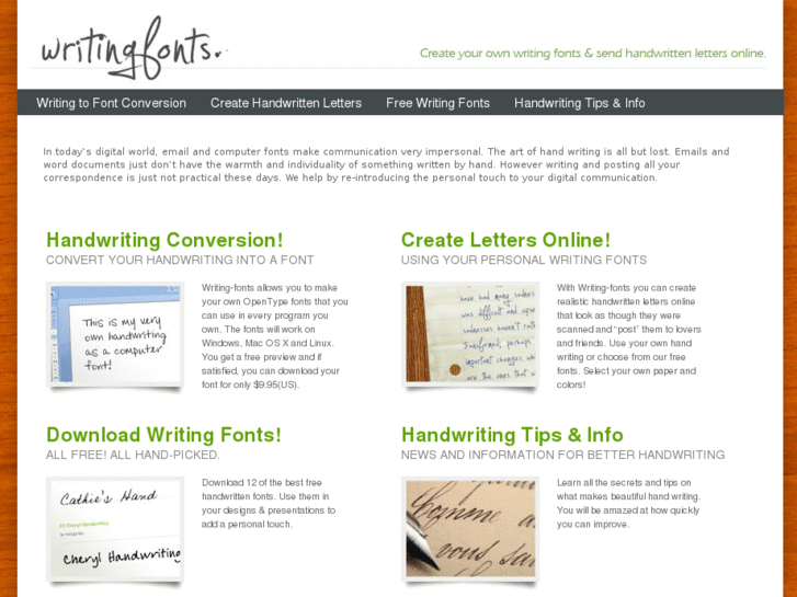 www.writing-fonts.com