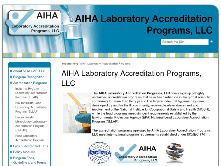 www.aihaaccreditedlabs.org