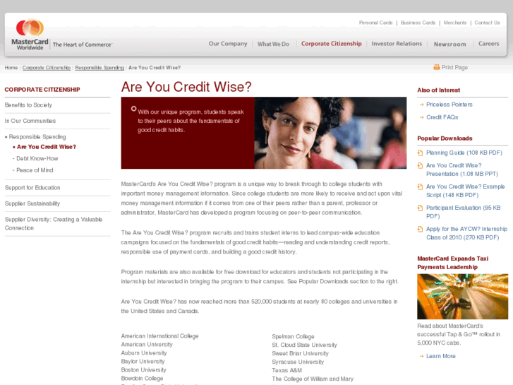 www.areyoucreditwise.com