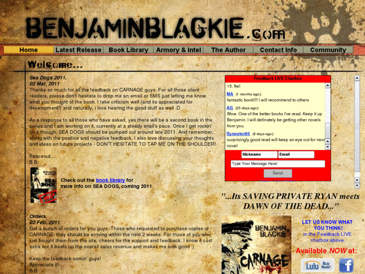 www.benjaminblackie.com