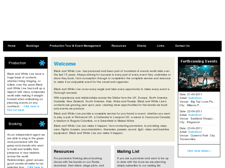 www.blackandwhitelive.biz